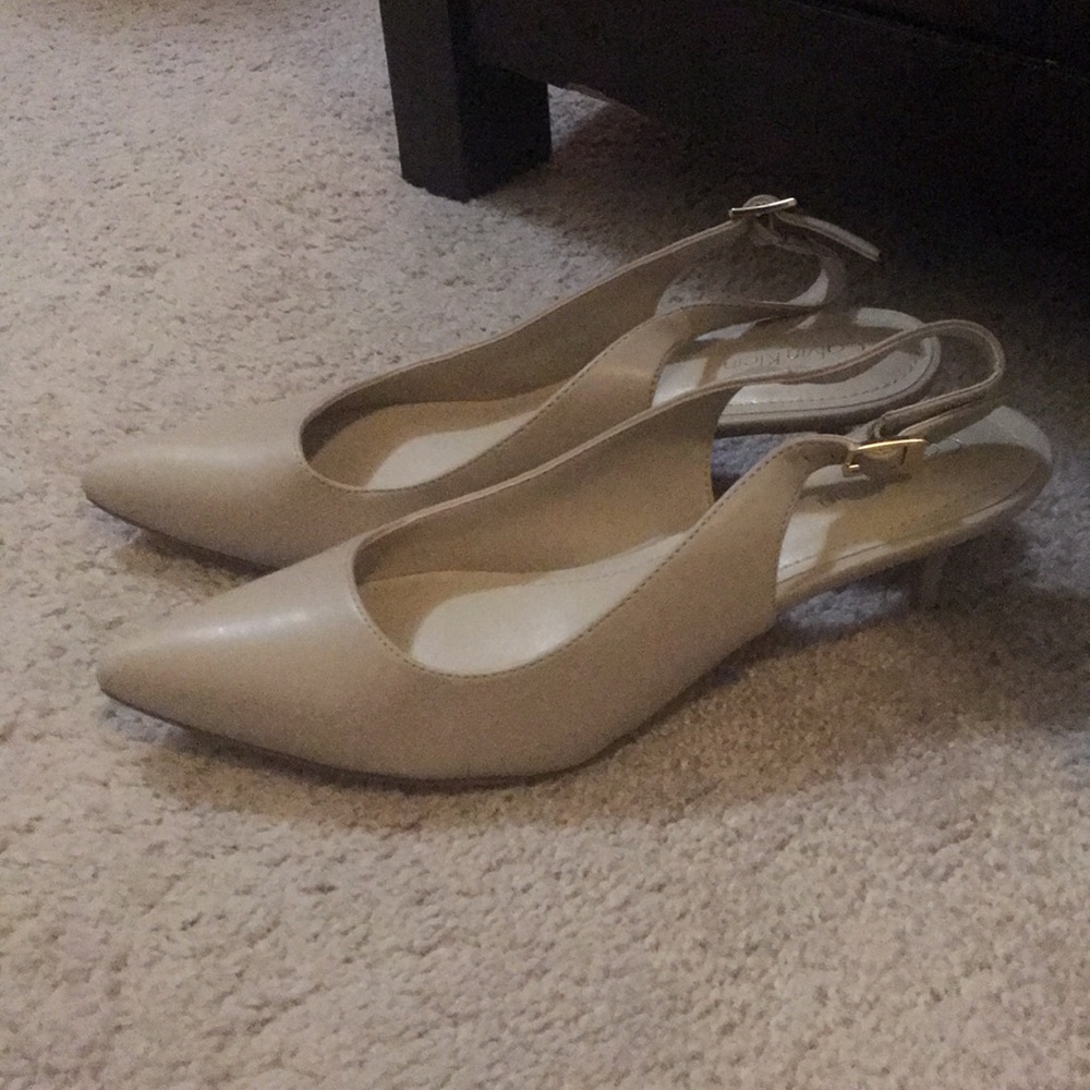 Calvin Klein sling-backs